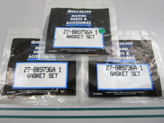 NEW OEM 27-809736A 1 Mercury Quicksilver Gasket Set 0810