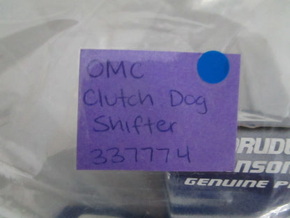 *NEW OEM* 0820 OMC Johnson Evinrude Clutch Dog Shifter 337774 0337774