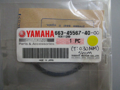 *NEW OEM* 0810 Yamaha (T:0.30MM) Shim 663-45567-40-00