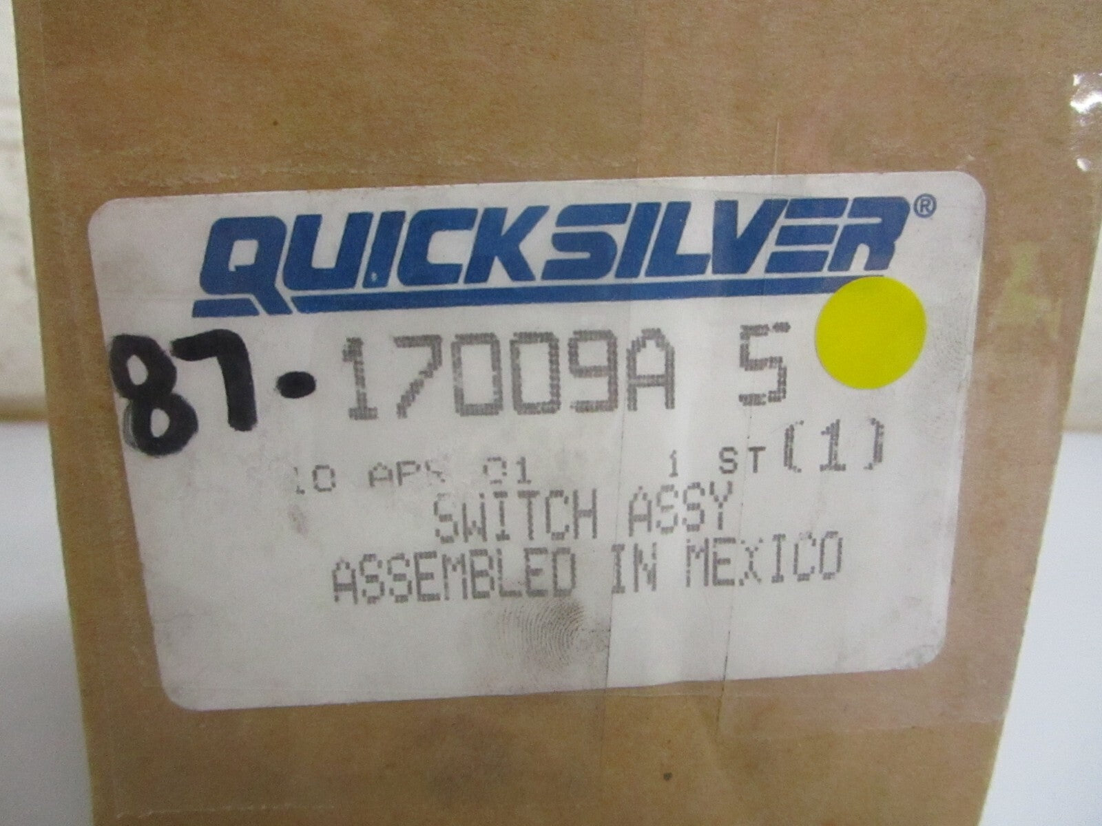 *NEW OEM* 0820 Mercury Quicksilver Switch Assy 87-17009A 5