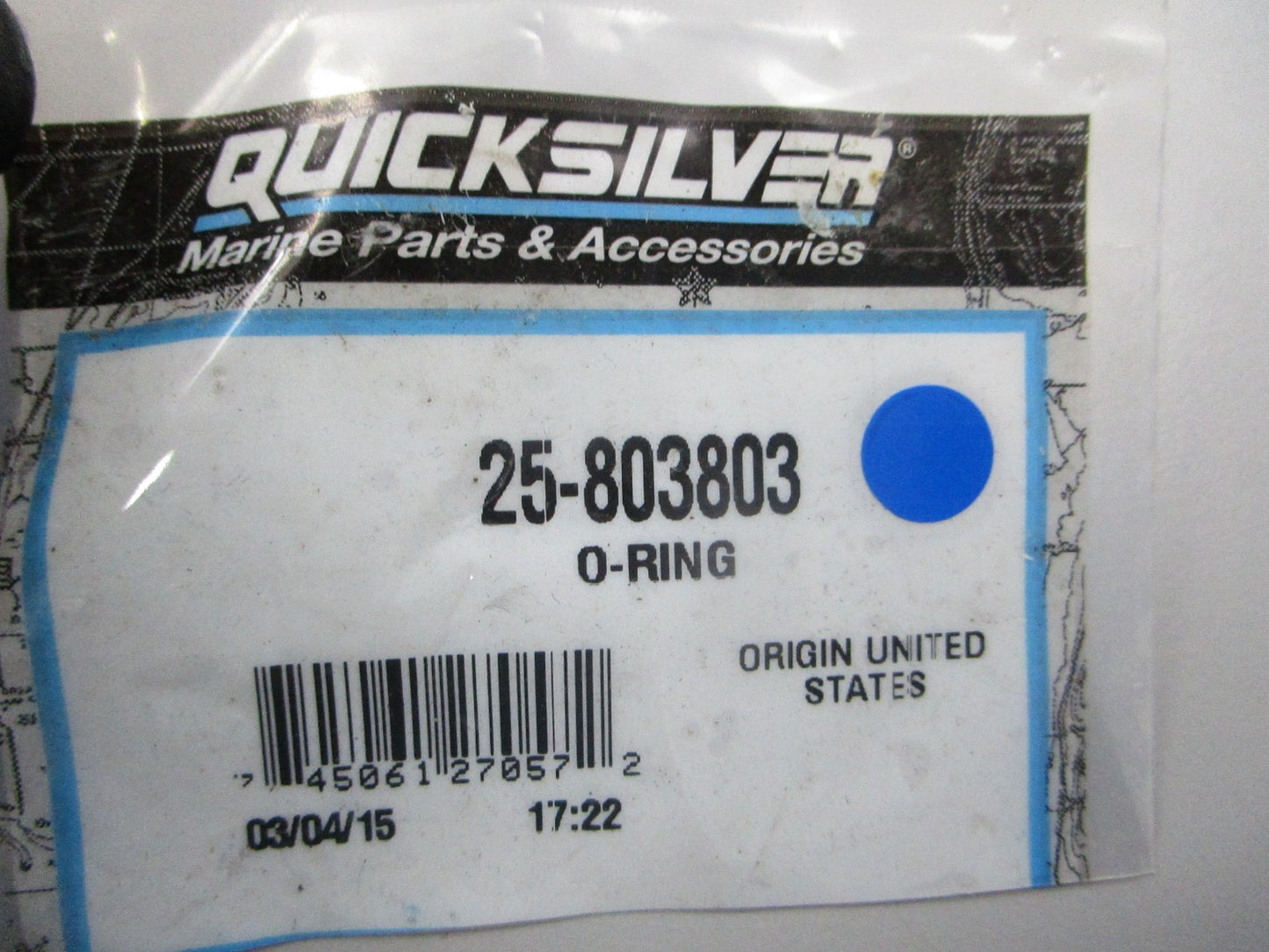 NEW OEM 25-803803 Mercury Quicksilver O-Ring 0810