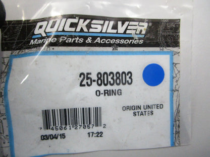 NEW OEM 25-803803 Mercury Quicksilver O-Ring 0810
