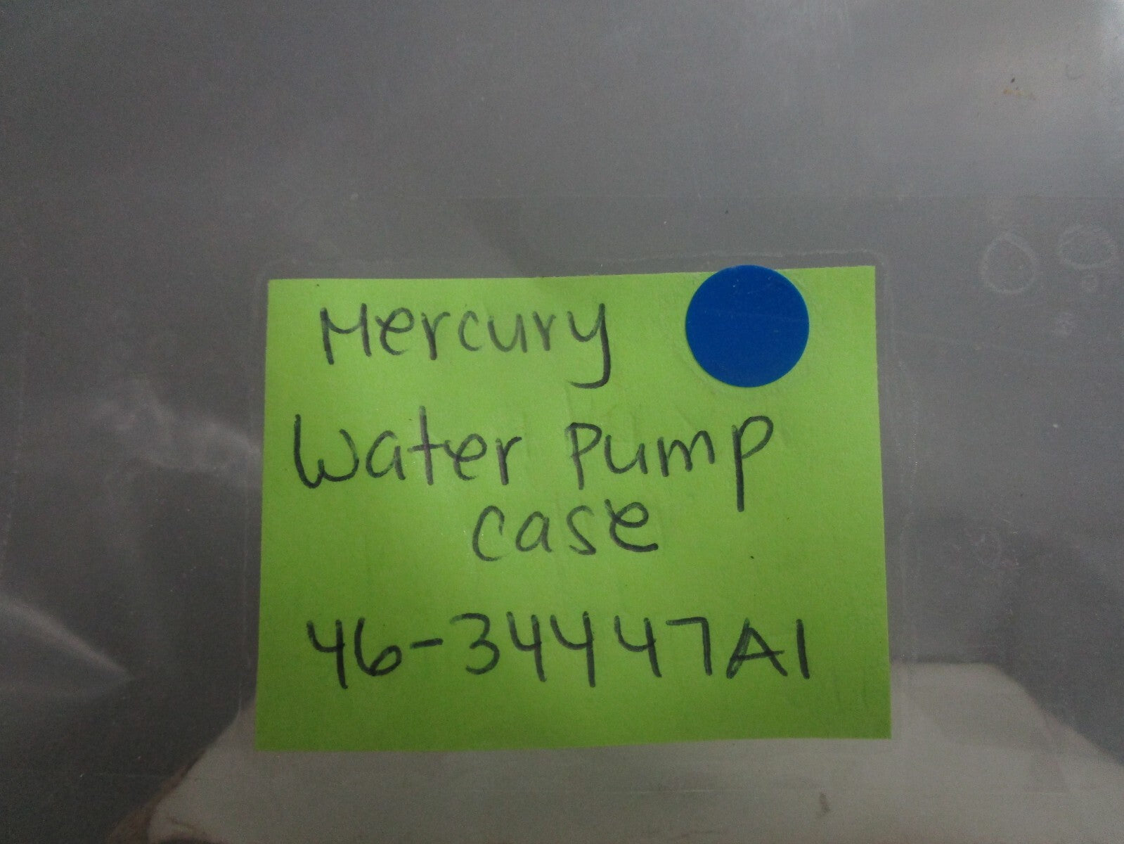 *NEW OEM* 0810 Mercury Quicksilver Water Pump Case 46-34447A1