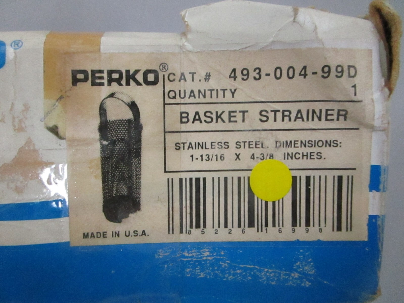 *NEW* 0810 Perko Basket Strainer493-004-99D