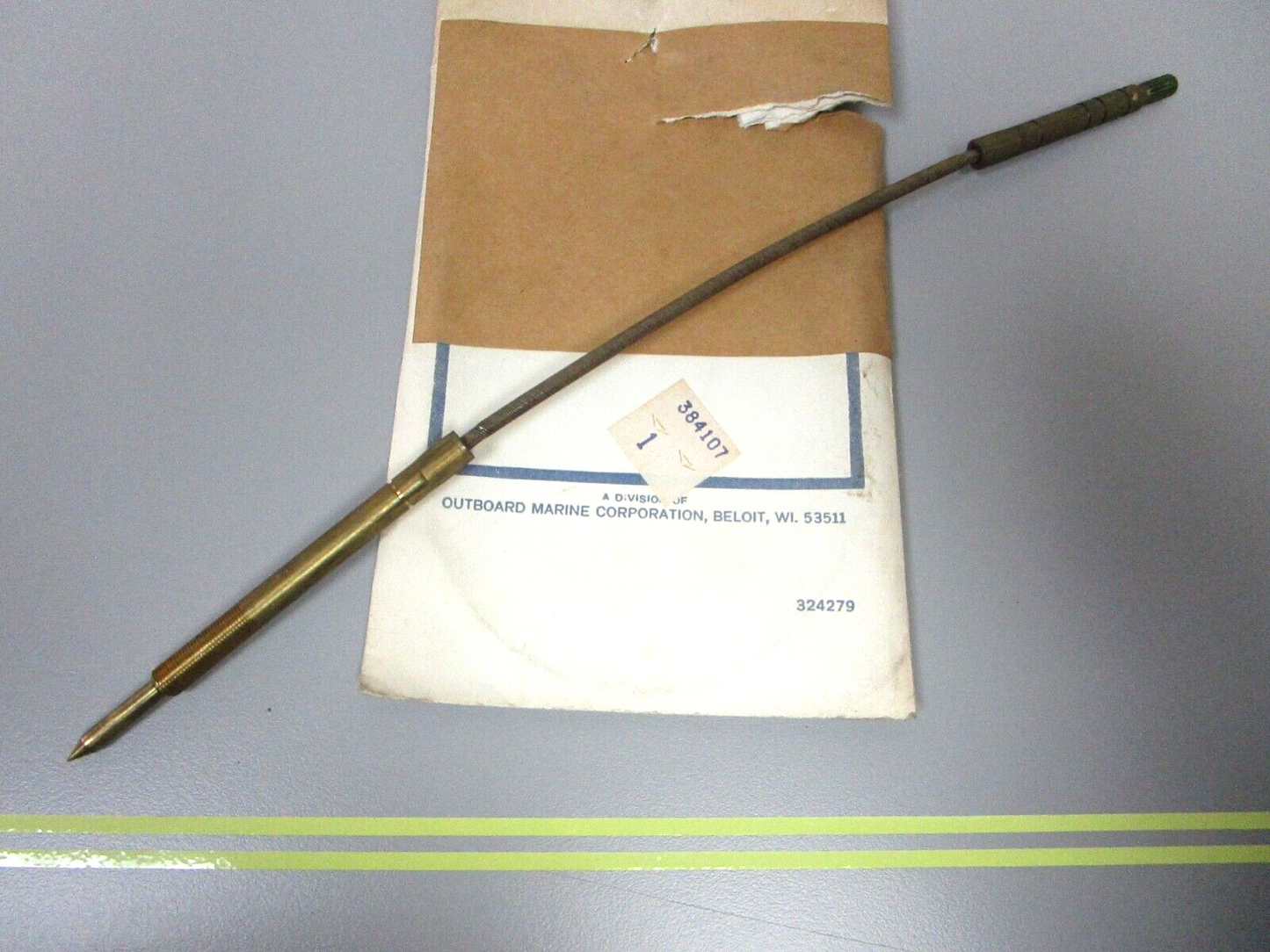 *NEW OEM* 0750 OMC Johnson Evinrude NEEDLE VALVE 384107 0384107