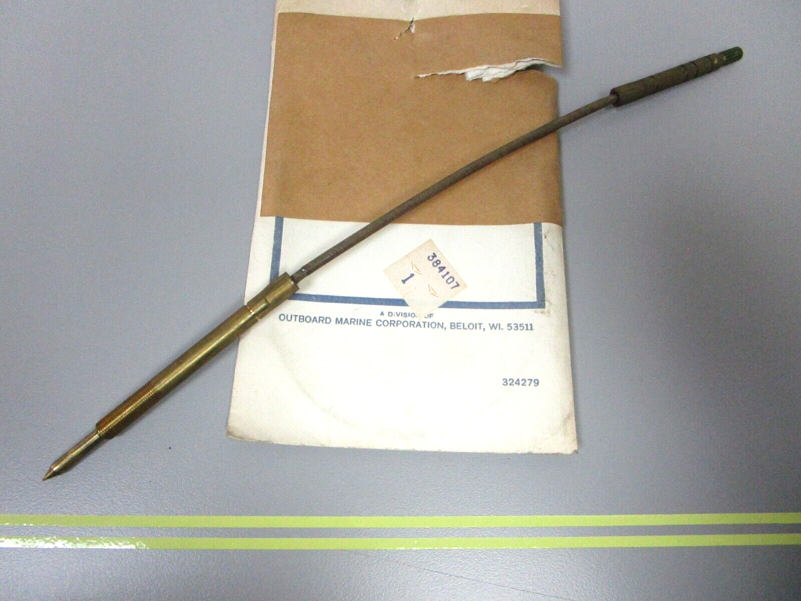 *NEW OEM* 0750 OMC Johnson Evinrude NEEDLE VALVE 384107 0384107
