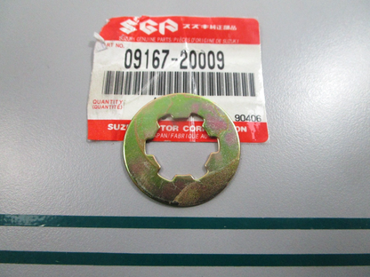 NEW OEM 09167-20009 Suzuki Lock Washer 0810
