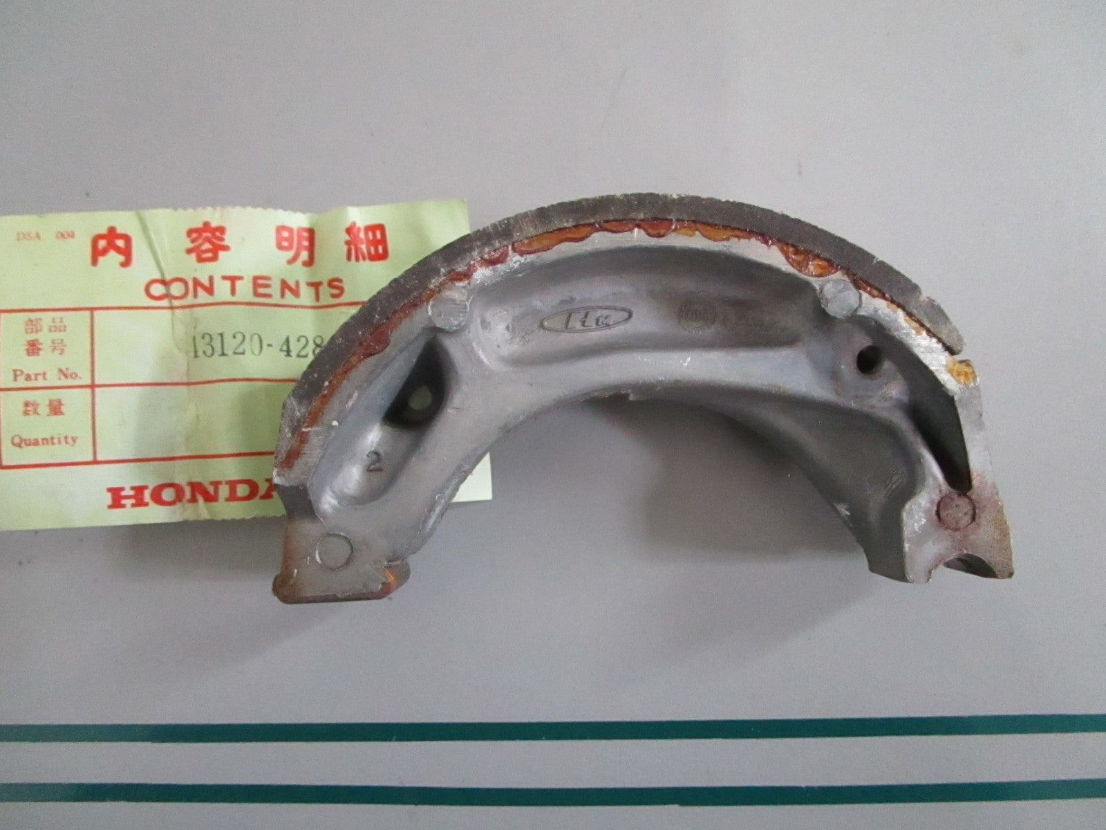 NEW OEM 13120-428-013 Honda Brake Shoe 0820