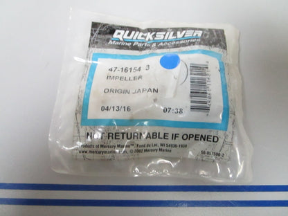 *NEW OEM* 0720 Mercury Quicksilver Impeller 47-16154 3