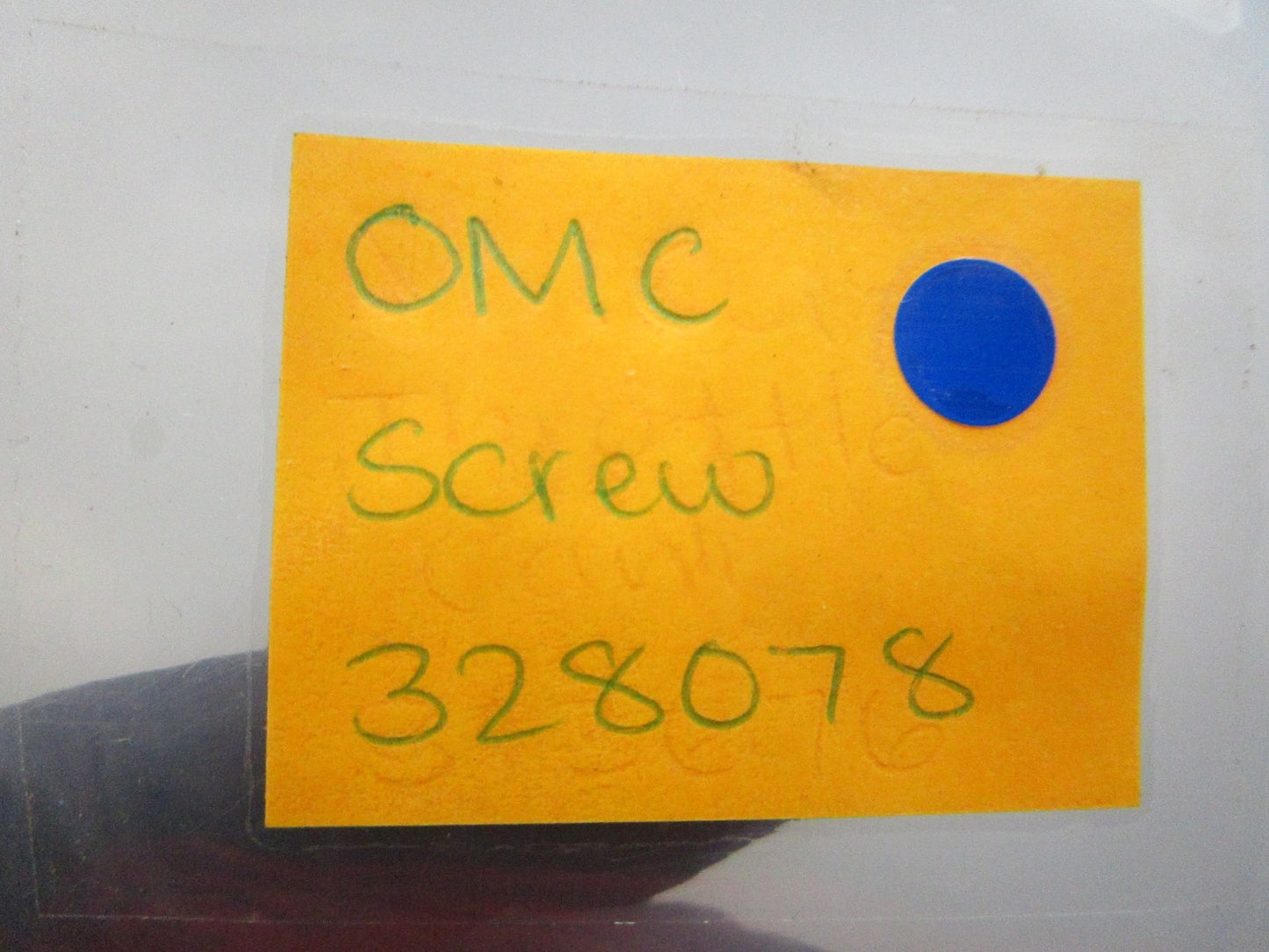 NEW OEM (LOT OF 2) 328078 0328078 OMC Johnson Evinrude Screw 0810