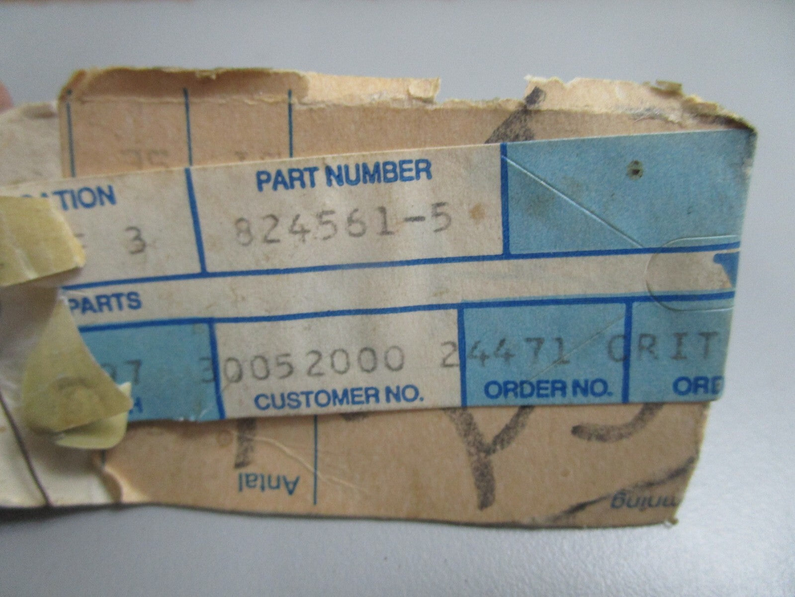 *NEW OEM* 0820 Volvo Penta Coolant Pipe 824561