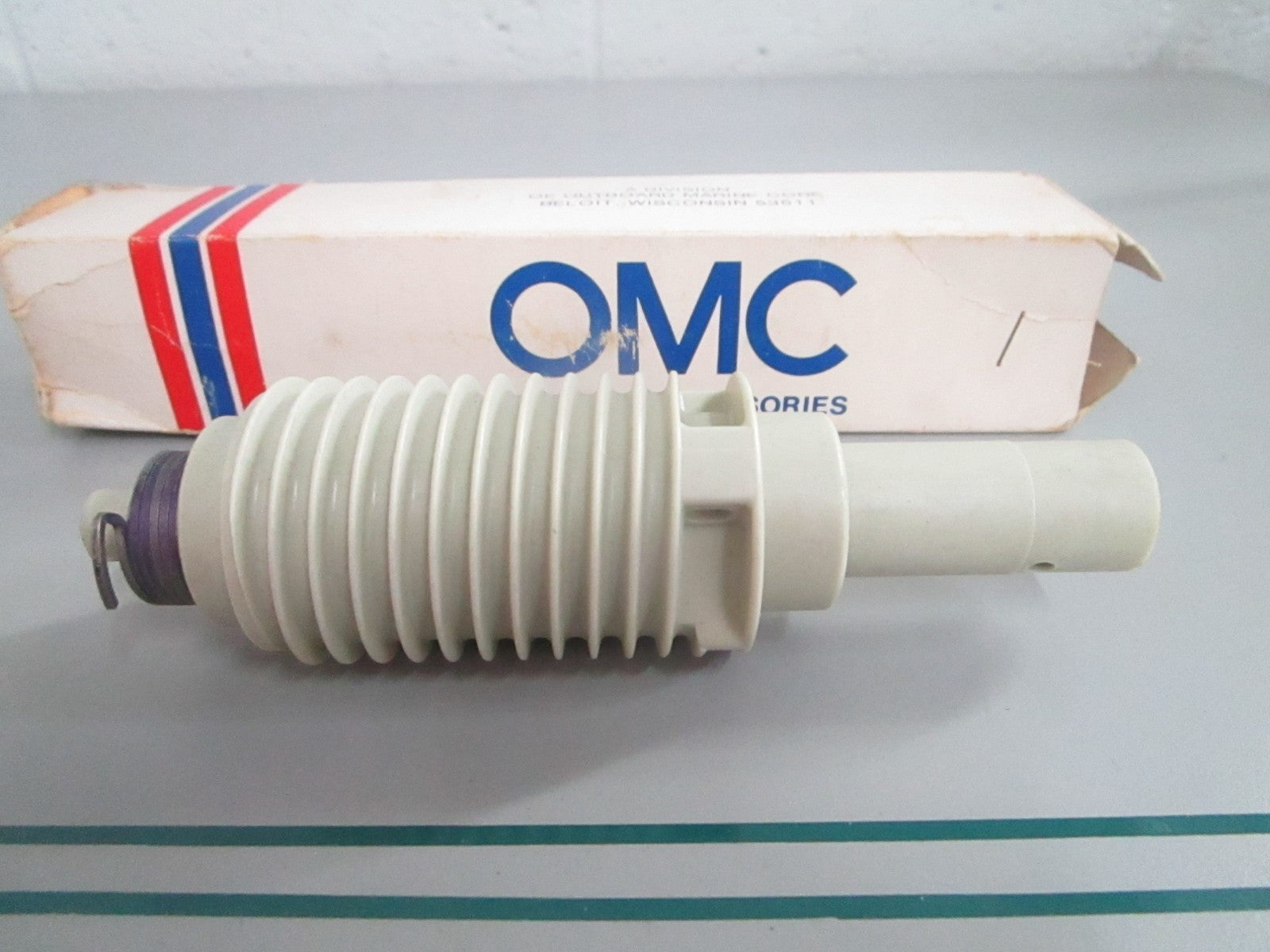 NEW OEM 390187 0390187 OMC Johnson Evinrude Starter Spool & Spring 0820