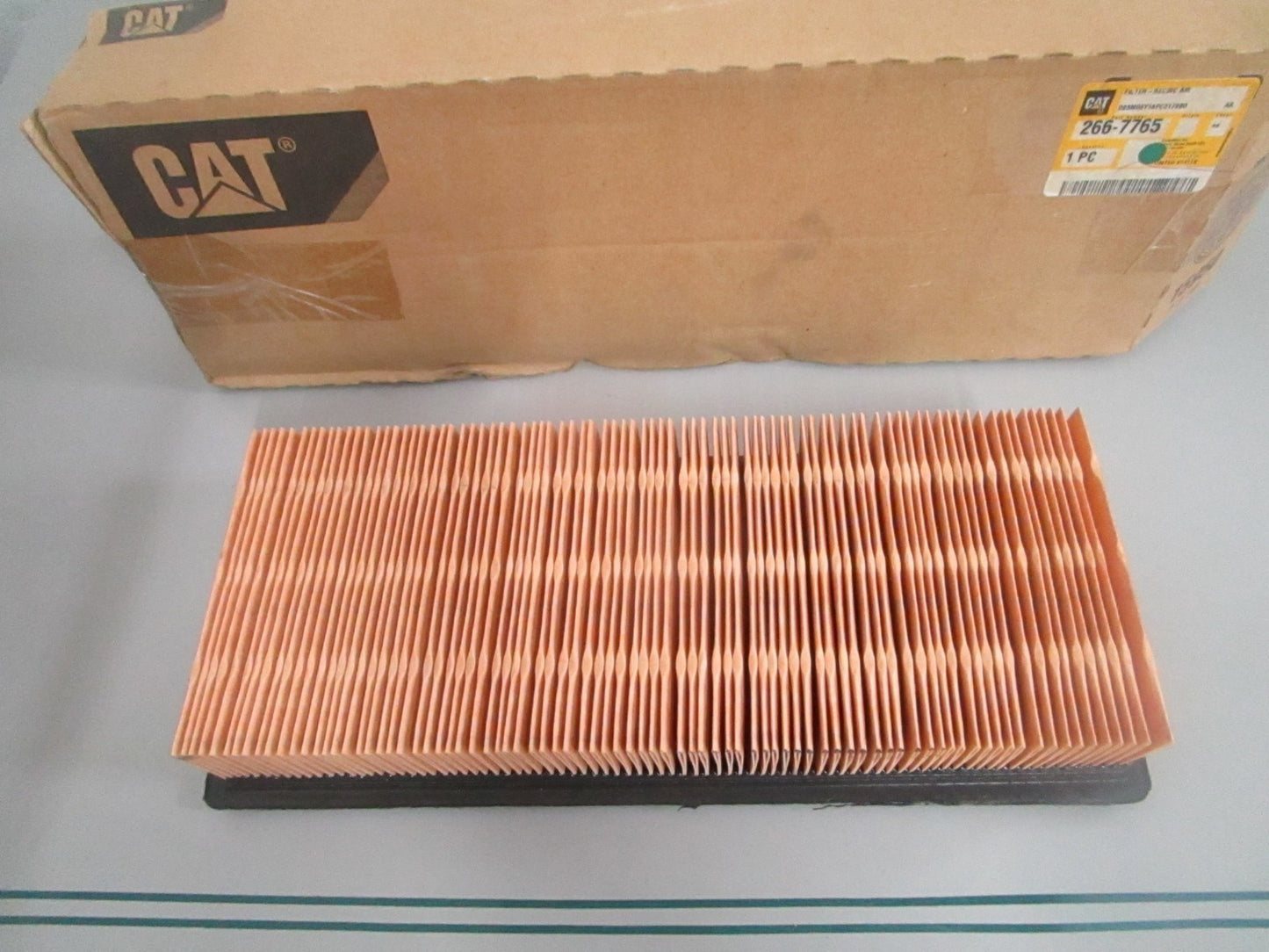 Caterpillar NEW OEM Recirc Cab Air Filter 266-7765 Low Restriction NOS 0820