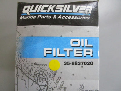*NEW OEM* (LOT OF 2) 0810 Mercury Quicksilver Oil Filter 35-883702Q