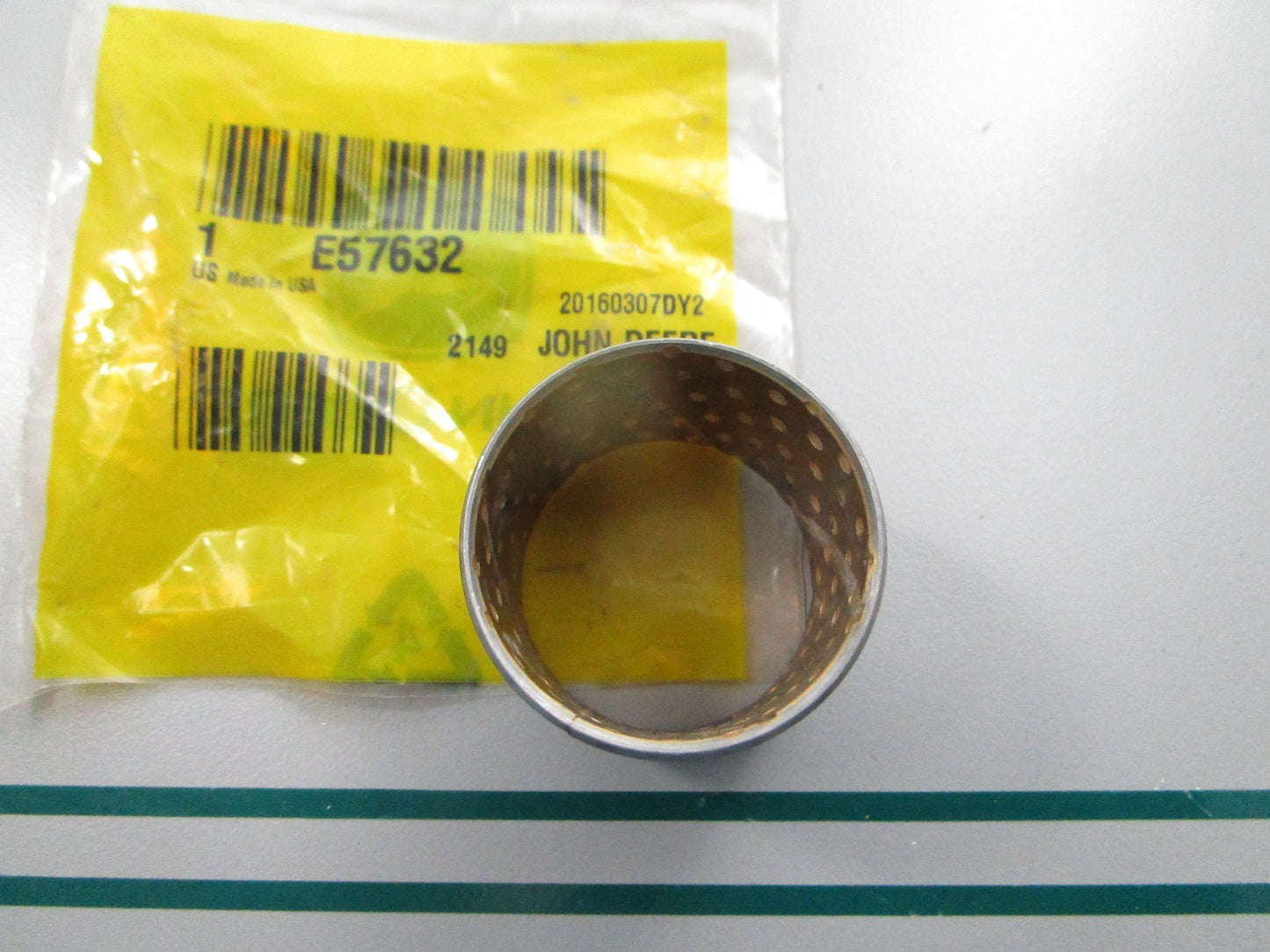 NEW OEM E57632 John Deere Bushing 0810