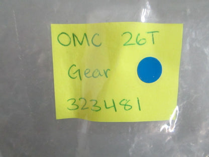 NEW OEM 323481 0323481 OMC Johnson Evinrude 26T Gear 0820