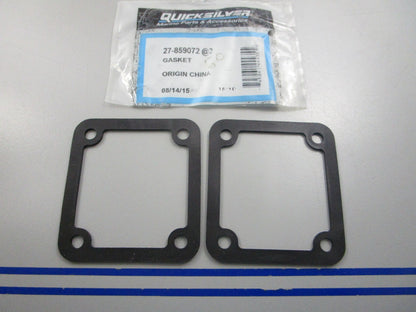 NEW OEM (LOT OF 2) 27-859072 Mercury Quicksilver Gasket 0810