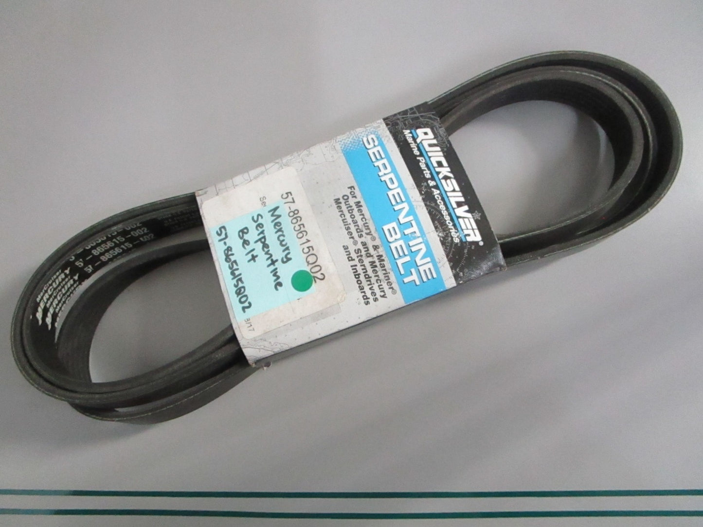 NEW OEM 57-865615Q02 Mercury Quicksilver Serpentine Belt 0820