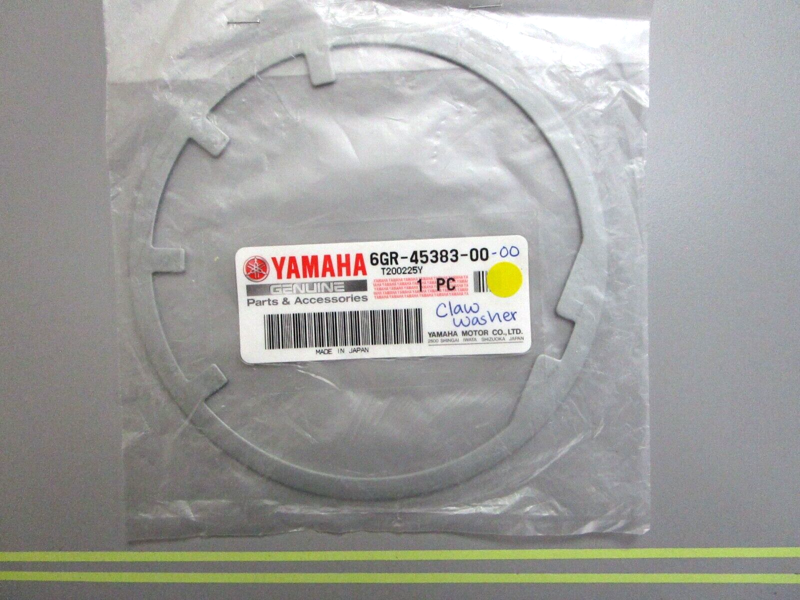 *NEW OEM* 0750 Yamaha CLAW WASHER 6GR-45383-00-00