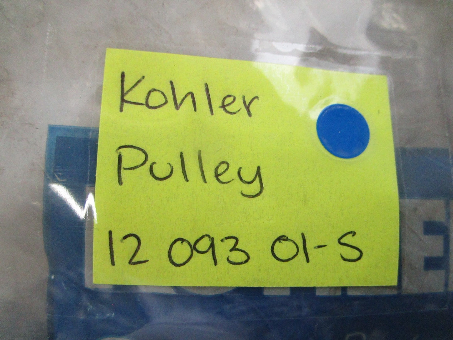 NEW OEM Kohler Pulley 12 093 01-S 0810