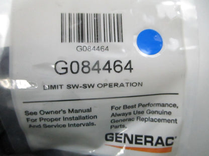 *NEW OEM* 0810 Generac SW Operation Limit SW G084464