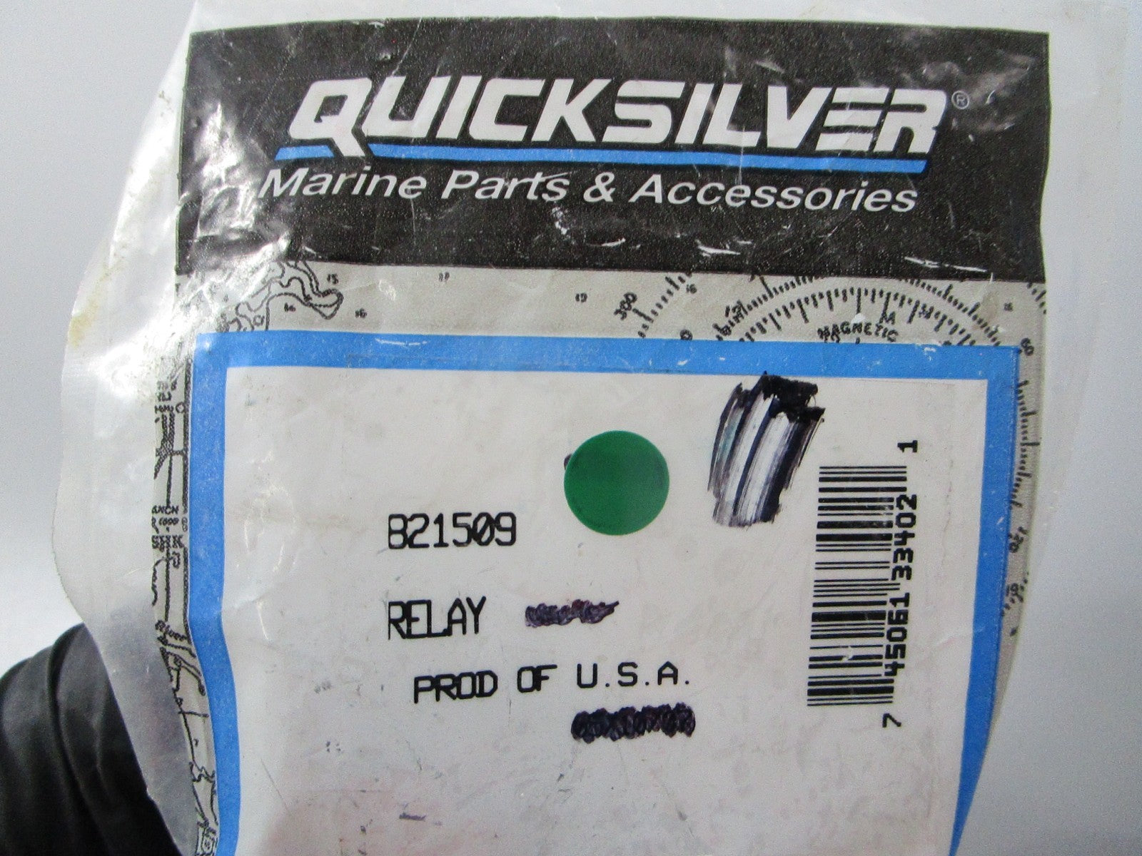 NEW OEM 821509 Mercury Quicksilver Relay 0810
