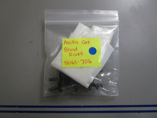 *NEW OEM* (LOT OF 4) 0810 Arctic Cat Blind Rivet 8061-706