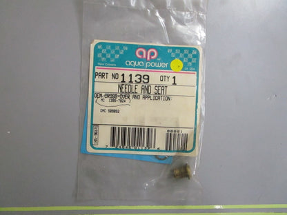 *NEW* 0810 Aqua Power Needle & Seat 1139 Replaces: Mercury 1395-7824