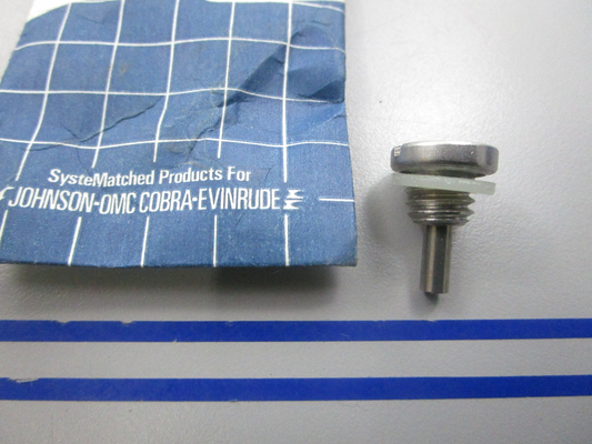 NEW OEM 318544 0318544 OMC Johnson Evinrude Magnetic Oil Drain Plug 0810