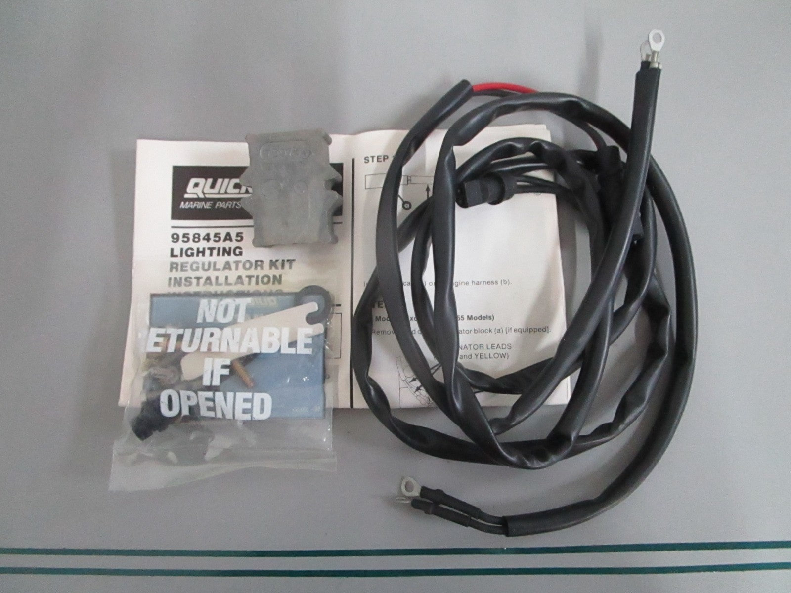 Mercury NEW OEM Lighting Regulator Kit 95845A5 NOS 10-30HP Outboard Part 0820
