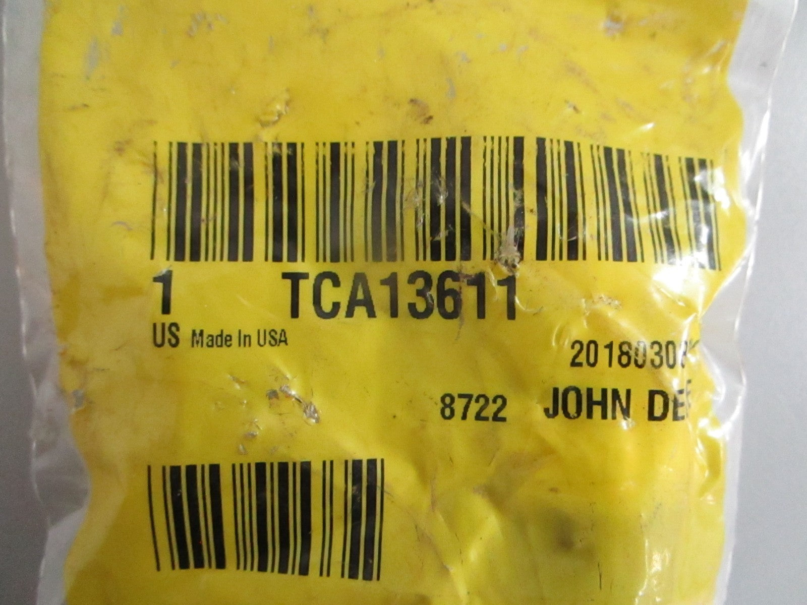 NEW OEM TCA13611 John Deere Fitting 0820