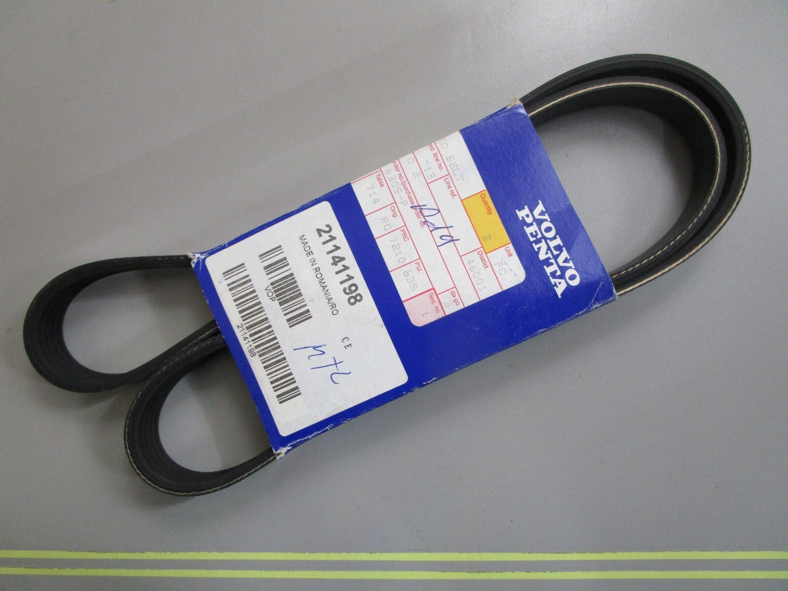 *NEW OEM* 0820 Volvo Penta V-Belt 21141198
