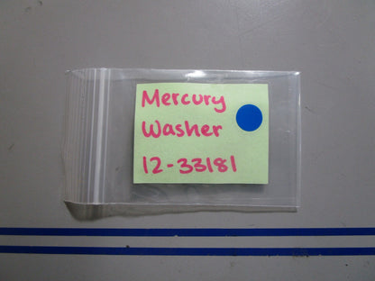 *NEW OEM* 0810 Mercury Quicksilver Washer 12-33181
