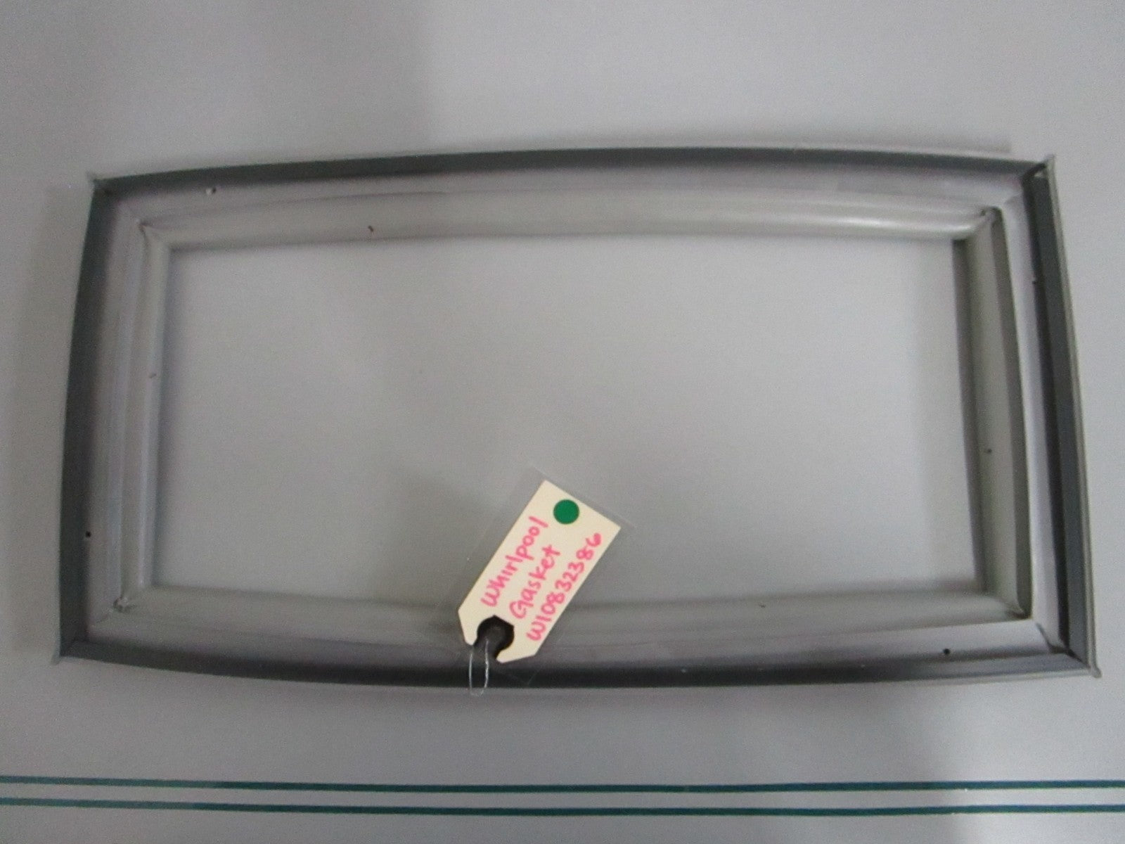 Whirlpool W10832386 Refrigerator Pantry Drawer Gasket Gray NEW OEM 0820