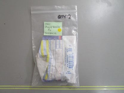 *NEW OEM* 0810 OMC Johnson Evinrude Plug & Nozzle Assembly 5008838