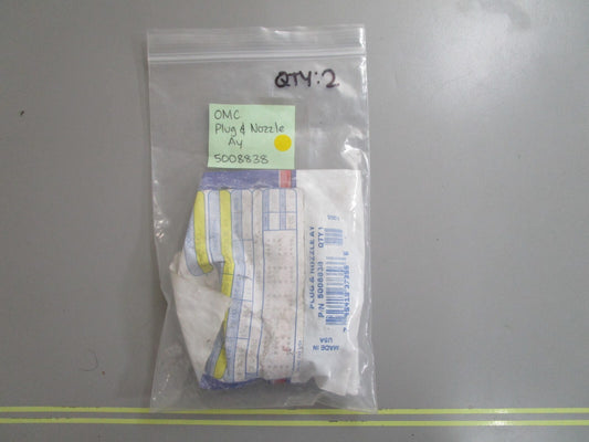 *NEW OEM* 0810 OMC Johnson Evinrude Plug & Nozzle Assembly 5008838