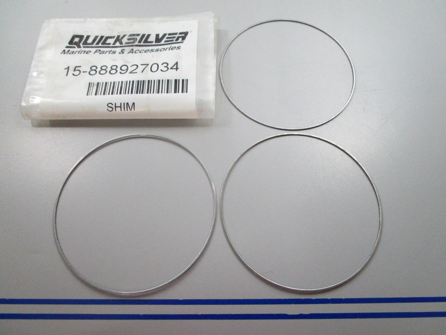 NEW OEM (LOT OF 3) 15-888927034 Mercury Quicksilver Shim 0810