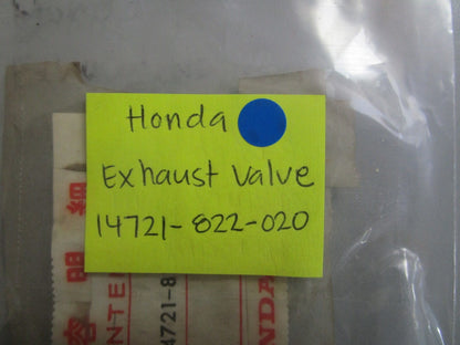 *NEW OEM* 0810 Honda Exhaust Valve 14721-822-020