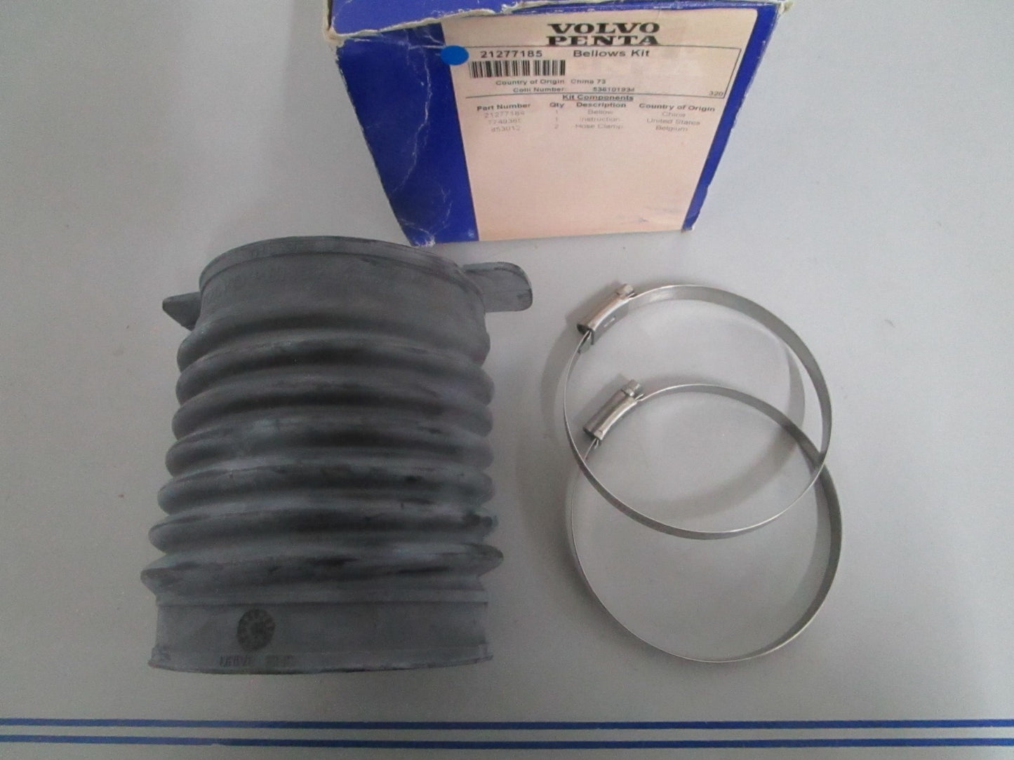 NEW OEM 21277185 Volvo Penta Bellows Kit 0820