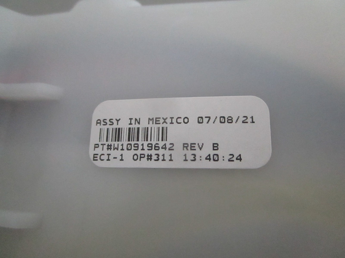 Whirlpool NEW OEM Dishwasher Wire Harness W10919642 NOS Genuine Part 0820