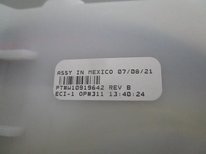 Whirlpool NEW OEM Dishwasher Wire Harness W10919642 NOS Genuine Part 0820