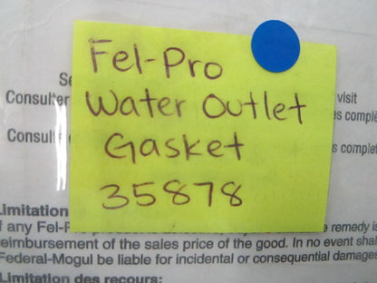 *NEW* 0810 Fel-Pro Water Outlet Gasket 35878
