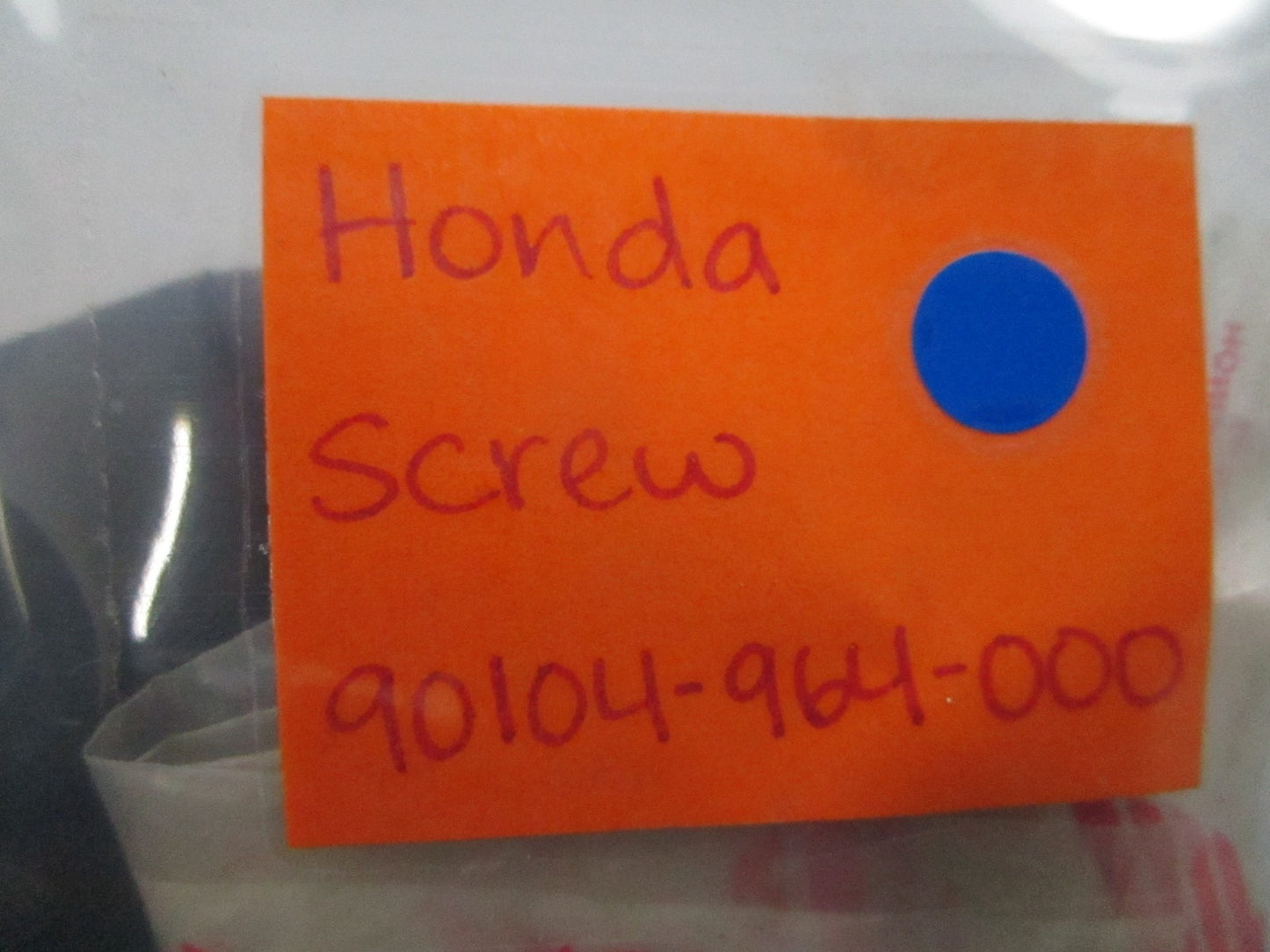 *NEW OEM* (LOT OF 2) 0810 Honda Screw 90104-964-000