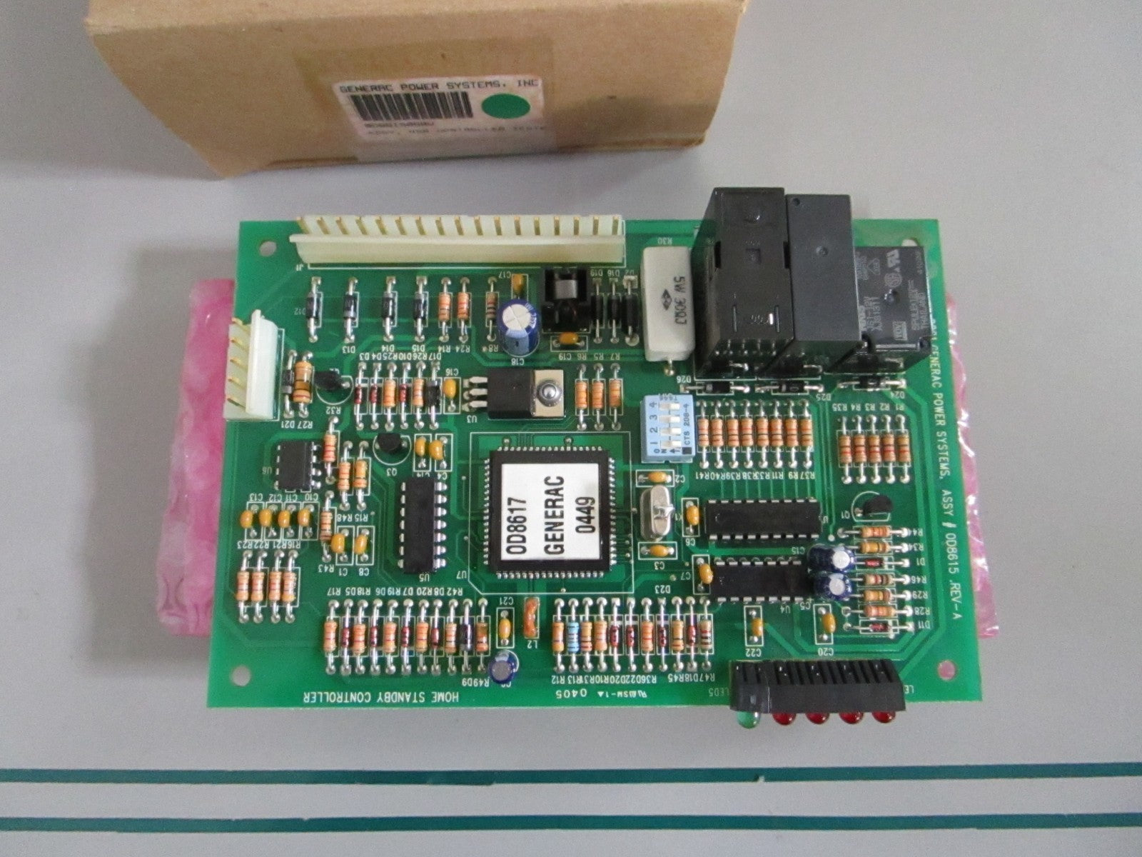 Generac NEW OEM PCB HSB Controller 0D86150SRV Generator 12kW NOS Part 0820