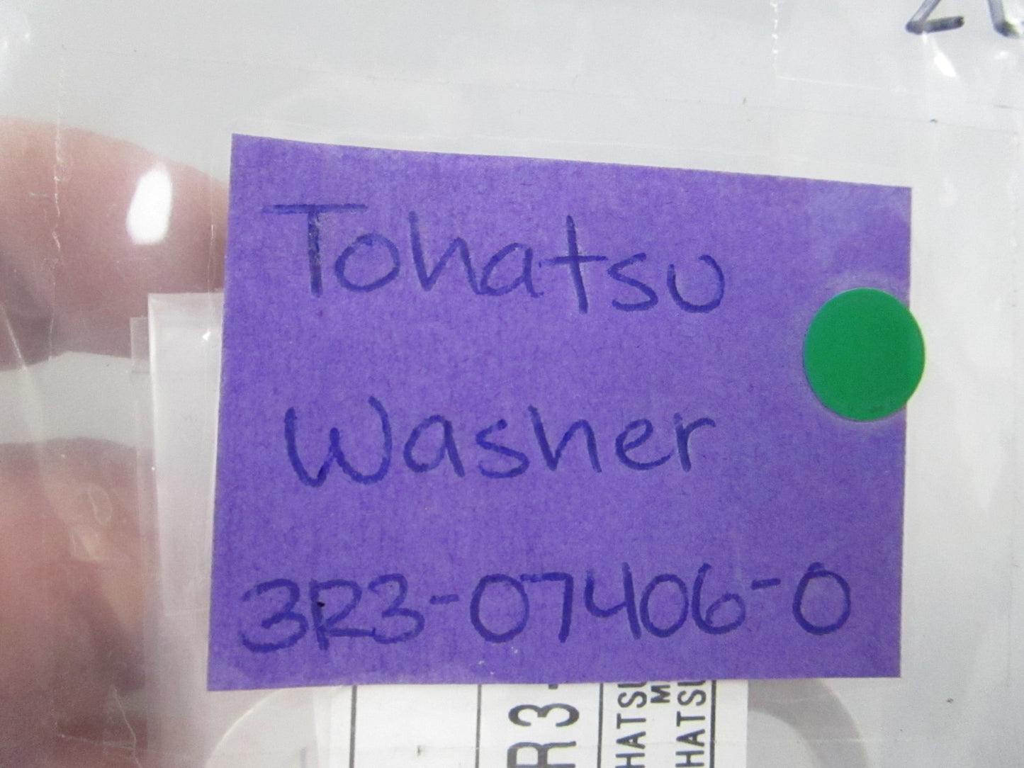 NEW OEM (LOT OF 3) 3R3-07406-0 3R3074060 Tohatsu Washer 0810