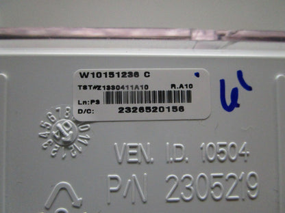 NEW OEM W10151236 Whirlpool Refrigerator Control Board 0820
