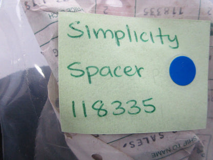 *NEW OEM* 0810 Simplicity Spacer 118335
