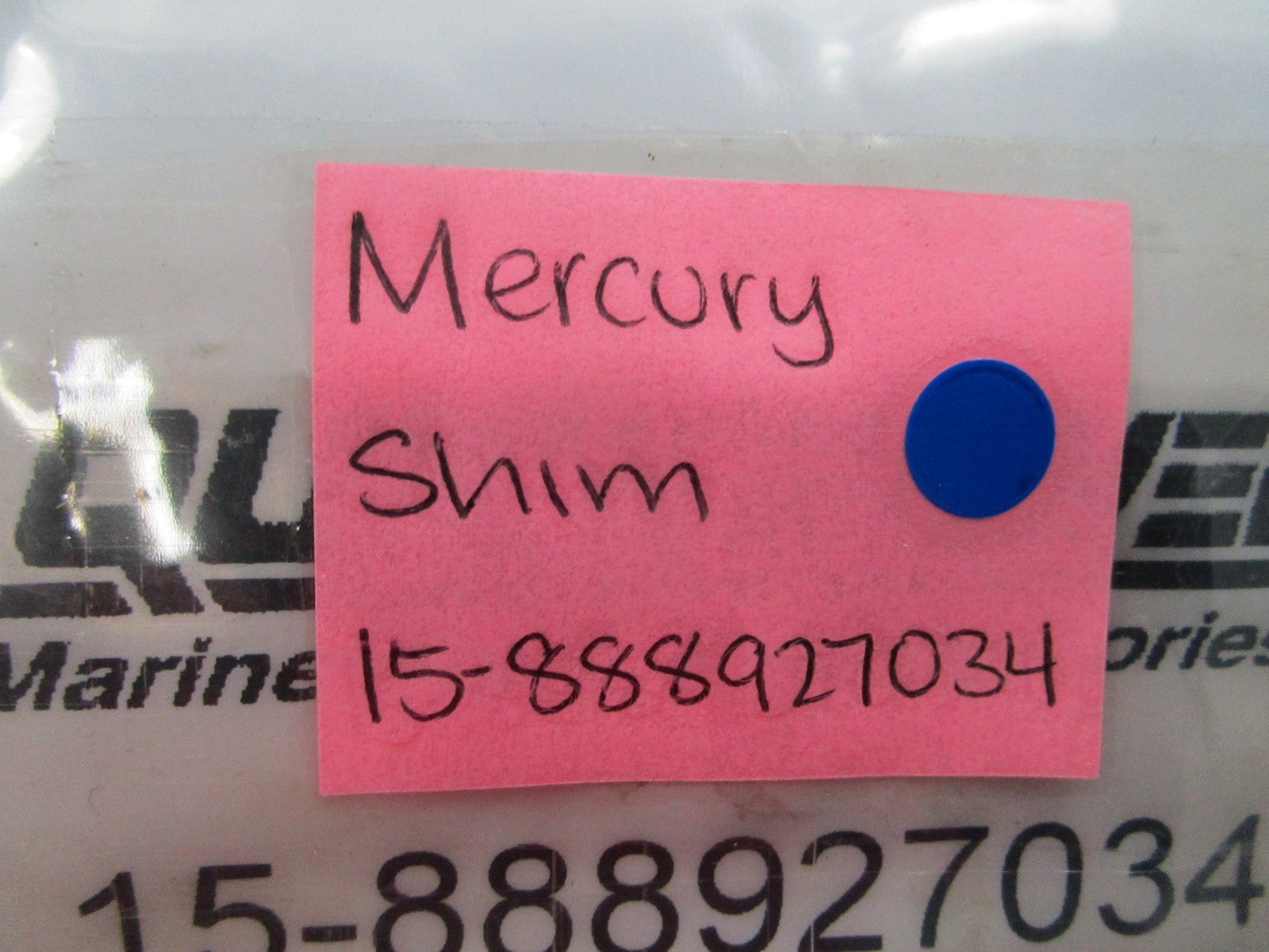 NEW OEM (LOT OF 3) 15-888927034 Mercury Quicksilver Shim 0810