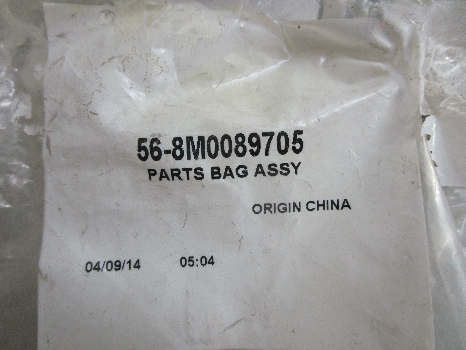 *NEW OEM* 0820 Mercury Quicksilver Parts Bag Assy 56-8M0089705