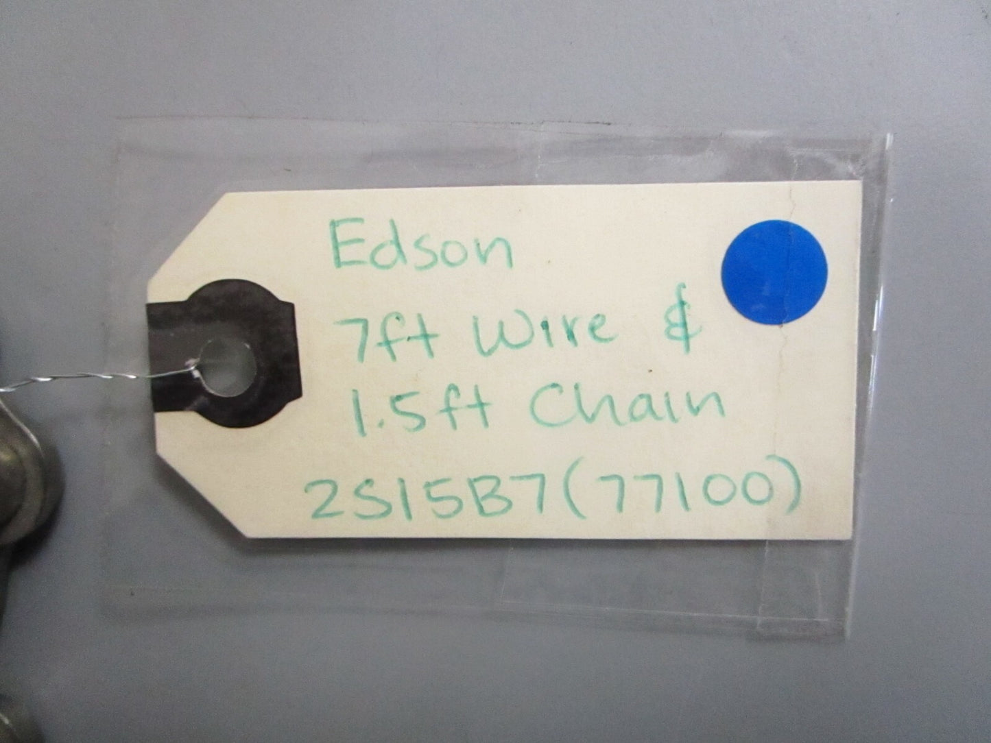 *NEW* 0820 Edson 7ft. Wire & 1.5ft Chain Assy 2S15B7 (77100)